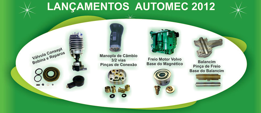 Lançamentos na AUTOMEC 2012